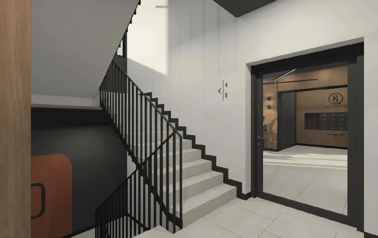Photo 4 of 8 — New 3-room apartment (70.26 m²) in Poznan, Grunwald — Smardzewska 8