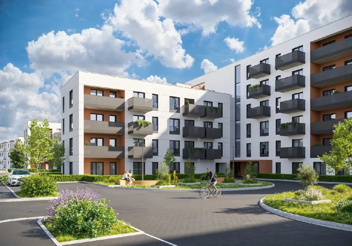 Новая 1-комнатная квартира (29.57 м²) в Познани, Grunwald — Smardzewska 8