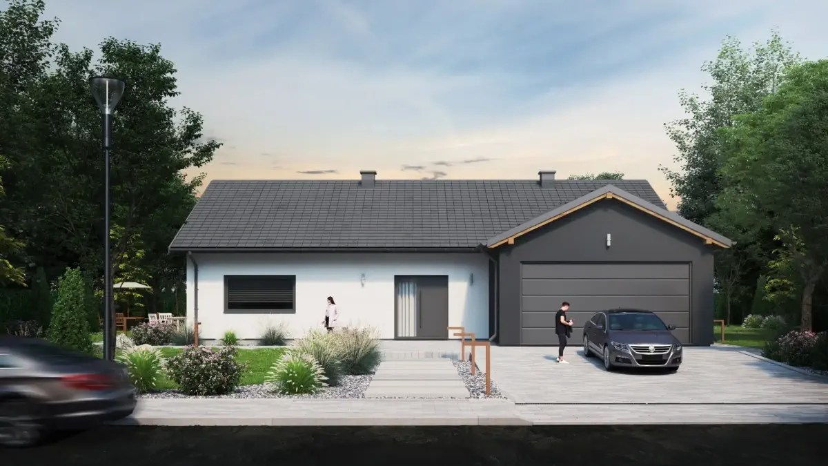 Zdjęcie 2 z 4 — Nowy prefabrykowany dom 3-pokojowy(174.42m2) w Poznaniu