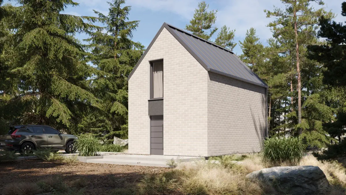 Photo 2 of 4 — New 2-room prefabricated house(40.89m2) in Poznan