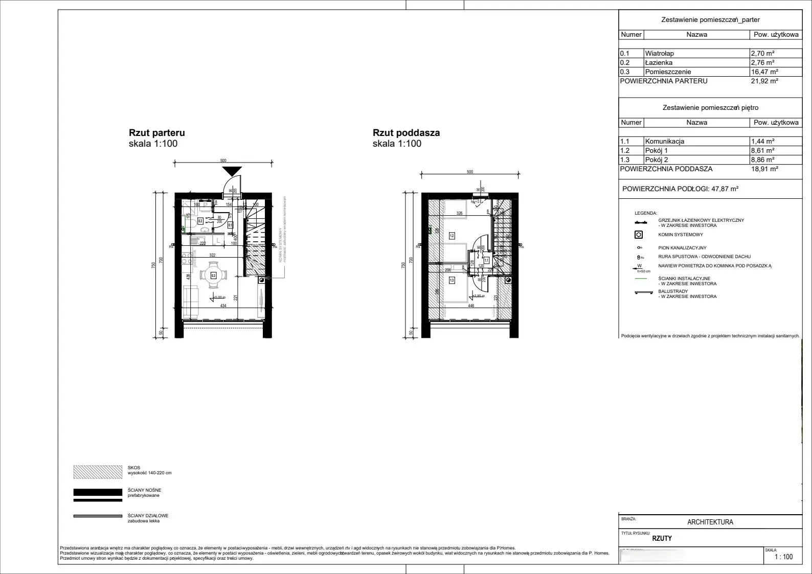 Photo 3 of 4 — New 2-room prefabricated house(40.89m2) in Poznan