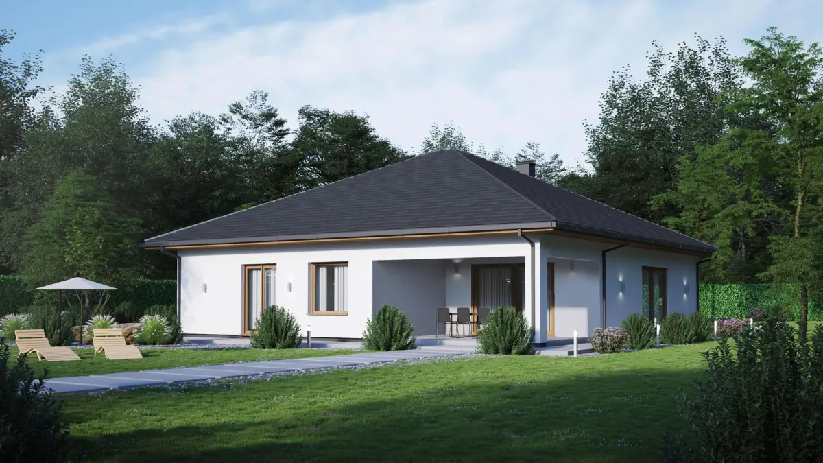 Photo 2 of 4 — New 5-room prefabricated house(193.39m2) in Poznan