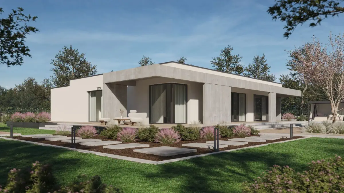 Zdjęcie 4 z 7 — Nowy prefabrykowany dom 4-pokojowy(187.79m2) w Poznaniu