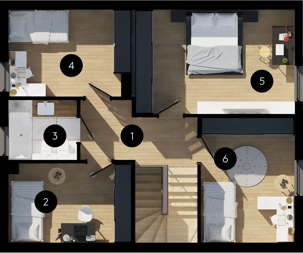 Photo 5 of 5 — New 4-room prefabricated house(124.82m2) in Poznan