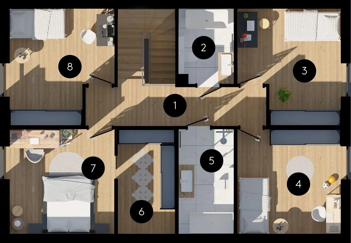 Photo 5 of 5 — New 4-room prefabricated house(162.83m2) in Poznan