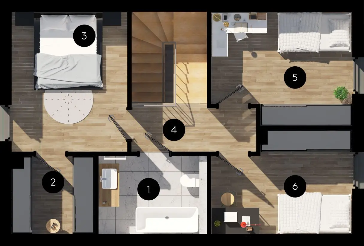 Photo 5 of 5 — New 4-room prefabricated house(94.37m2) in Poznan